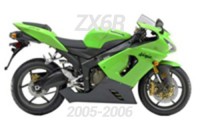 2005-2006 ZX6R Carenado