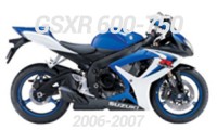 2006-2007 GSXR 600-750 Carenado