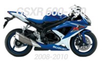 2008-2010 GSXR 600-750 Carenado