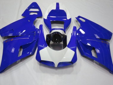1993-2005 Azul Brillante & Blanco Ducati 996 748 916 998 Carenado