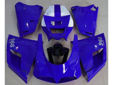 1993-2005 Azul Brillante Ducati 996 748 916 998 Carenado