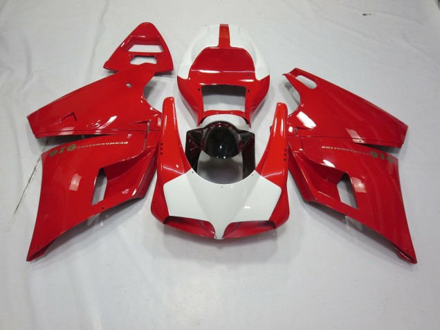 1993-2005 Rojo & Blanco Ducati 996 748 916 998 Carenado