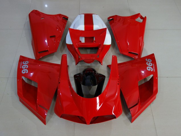 1993-2005 Rojo Brillante Ducati 996 748 916 998 Carenado