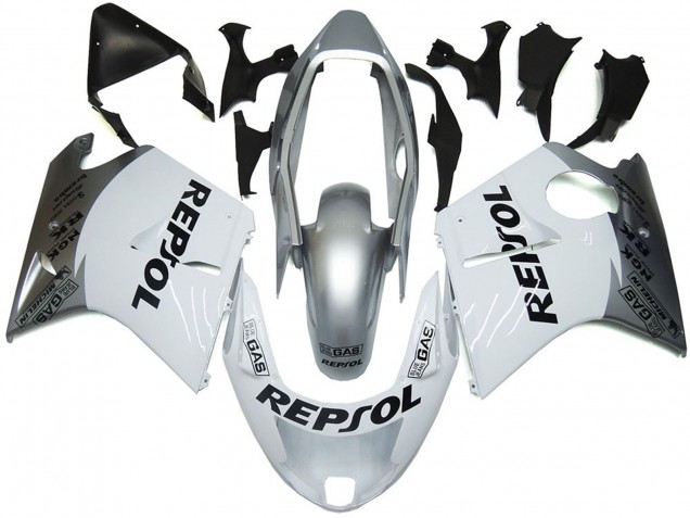 1996-2007 Blanco Plata Repsol CBR1100XX Carenado