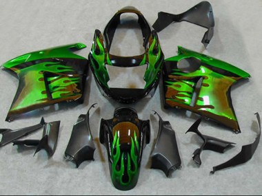 1996-2007 Verde Llama CBR1100XX Carenado