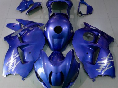 1997-2007 Logotipo Azul Brillante & Plateado GSXR 1300 Carenado