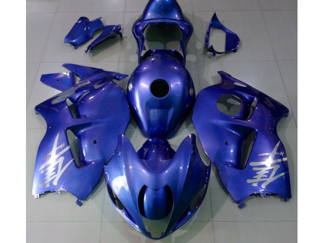 1997-2007 Logotipo Azul Brillante & Plateado GSXR 1300 Carenado