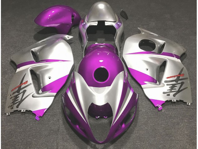 1997-2007 Rosa Brillante & Plata GSXR 1300 Carenado
