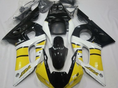 1998-2002 Amarillo Brillante & Negro R6 Carenado