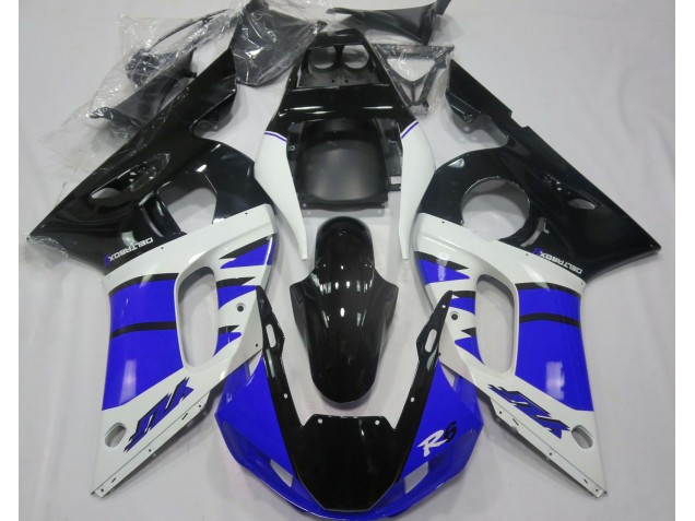 1998-2002 Azul Brillante & Negro R6 Carenado