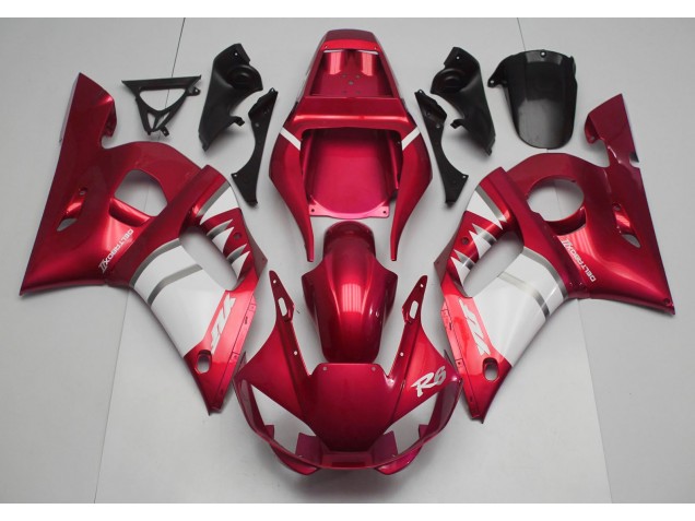 1998-2002 Rojo Blanco R6 Carenado