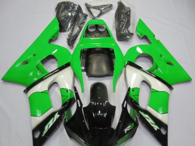 1998-2002 Verde Blanco & Negro R6 Carenado