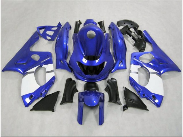 1998-2007 Azul Brillante & Blanco YZF600 Carenado