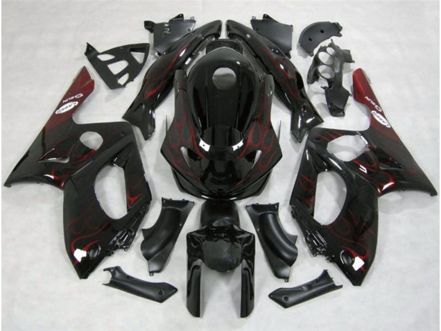 1998-2007 Llama Roja YZF600 Carenado