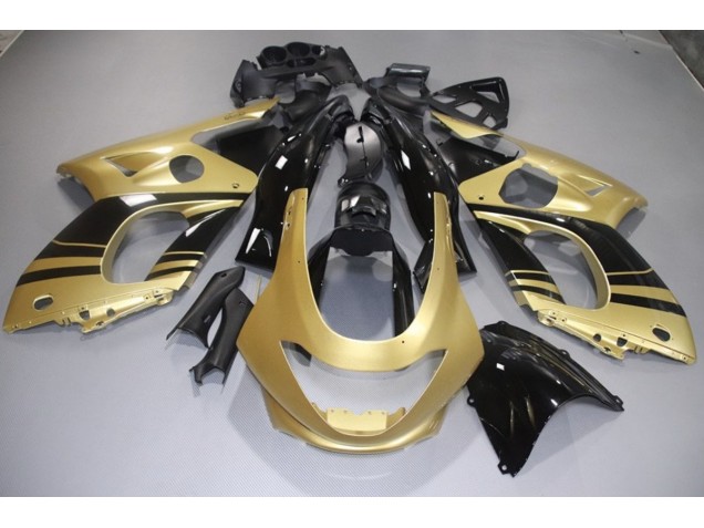 1998-2007 Oro Brillante & Negro YZF600 Carenado