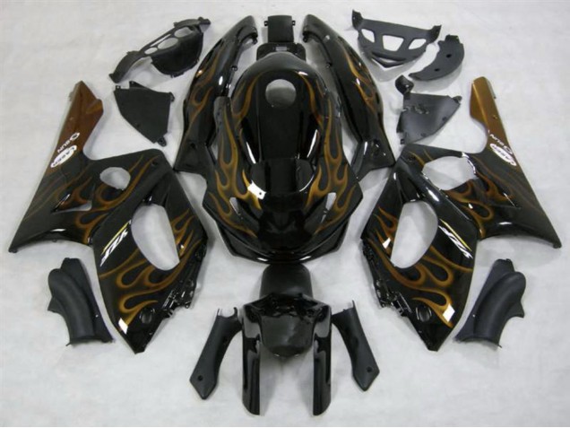 1998-2007 Oro Llama Brillo YZF600 Carenado