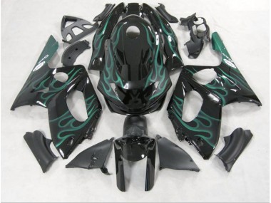1998-2007 Verde Esmeralda Llama YZF600 Carenado