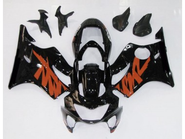 1999-2000 Negro Brillante & Naranja CBR600 F4 Carenado