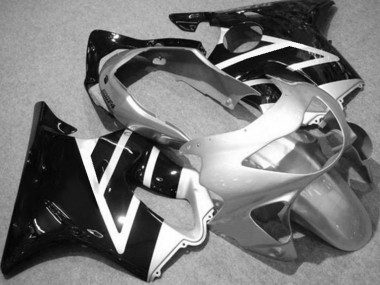 1999-2000 Negro Plata CBR600 F4 Carenado