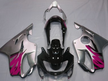 1999-2000 Plata Brillante & Rosa CBR600 F4 Carenado
