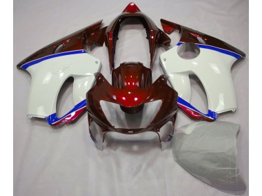 1999-2000 Rojo Intenso & Azul CBR600 F4 Carenado
