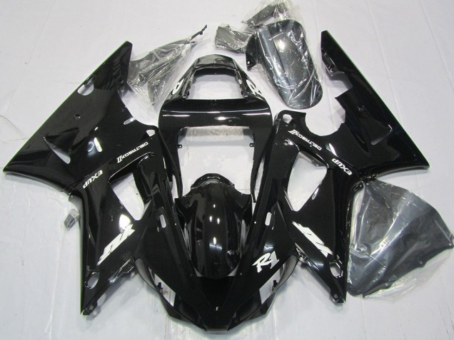 2000-2001 Negro Brillante R1 Carenado