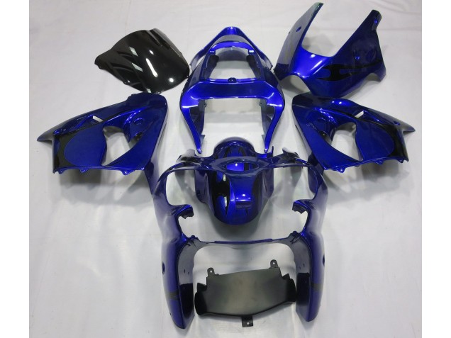 2000-2002 Azúl Metálico ZX6R Carenado