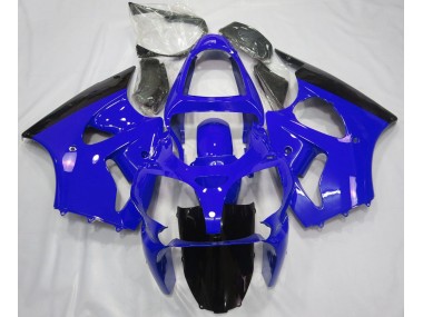 2000-2002 Brillante Azul & Negro ZX6R Carenado