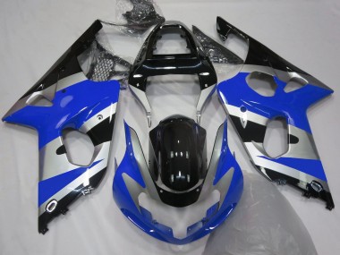 2000-2002 Estilo Azul Plateado OEM GSXR 1000 Carenado