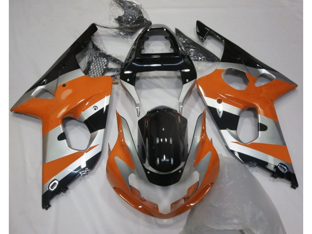 2000-2002 Estilo Naranja Plateado OEM GSXR 1000 Carenado