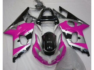 2000-2002 Estilo Rosa Plateado OEM GSXR 1000 Carenado