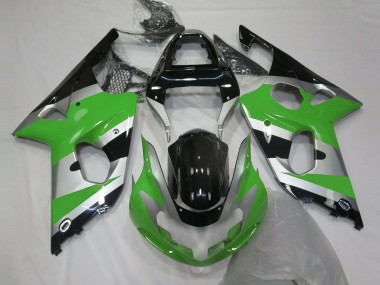 2000-2002 Estilo Verde Plateado OEM GSXR 1000 Carenado
