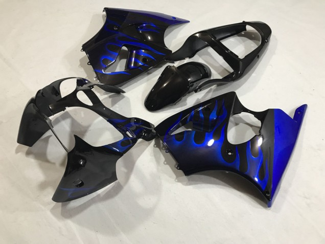 2000-2002 Kit Azul Llama ZX6R Carenado