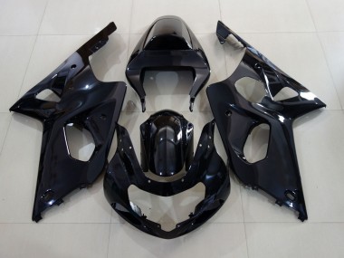 2000-2002 Negro Brillante GSXR 1000 Carenado