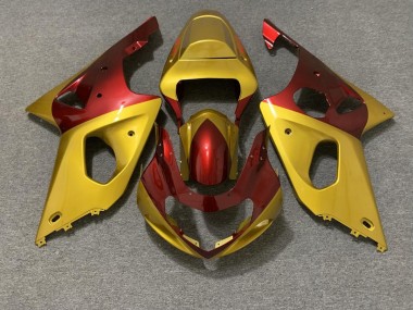 2000-2002 Oro & Rojo GSXR 1000 Carenado