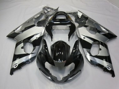 2000-2002 Plata & Negro GSXR 1000 Carenado