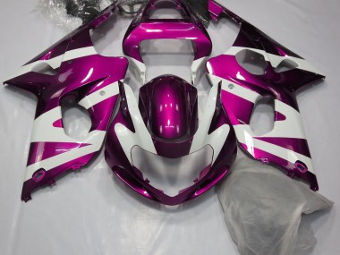 2000-2002 Rosa Brillante & Blanco GSXR 1000 Carenado
