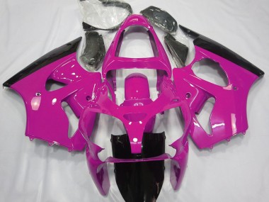 2000-2002 Rosa Brillante & Negro ZX6R Carenado