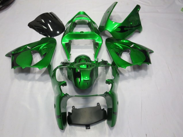 2000-2002 Verde ZX6R Carenado