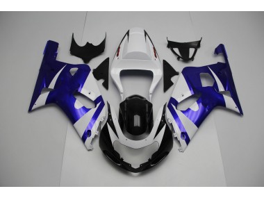 2001-2003 Blanco & Azul GSXR 600-750 Carenado