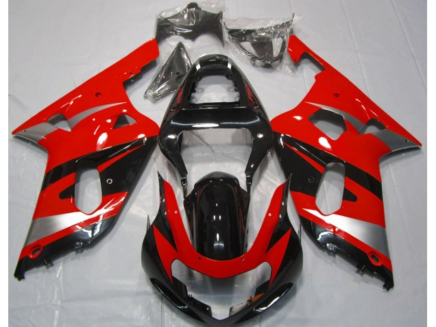 2001-2003 Estilo Rojo OEM GSXR 600-750 Carenado
