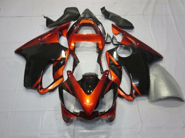2001-2003 Naranja Intenso & Negro CBR600 F4i Carenado
