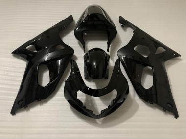 2001-2003 Negro Brillo GSXR 600-750 Carenado