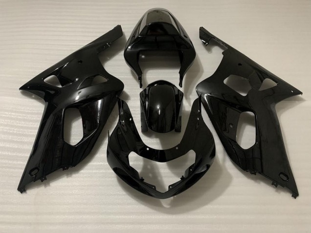 2001-2003 Negro Brillo GSXR 600-750 Carenado