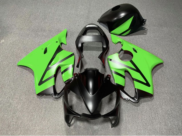 2001-2003 Negro Mate & Verde CBR600 F4i Carenado