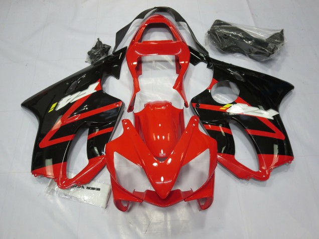 2001-2003 Negro Rojo & Amarillo CBR600 F4i Carenado