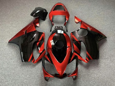 2001-2003 Rojo Brillante & Negro CBR600 F4i Carenado