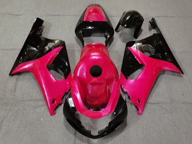 2001-2003 Rosa Brillante & Negro GSXR 600-750 Carenado