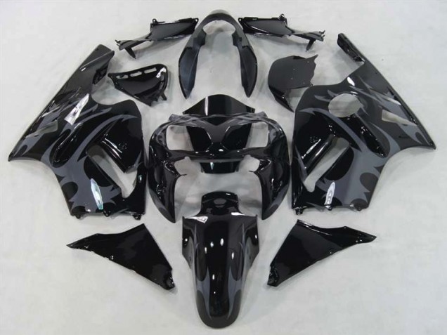 2002-2005 Negro Guerrero ZX12R Carenado