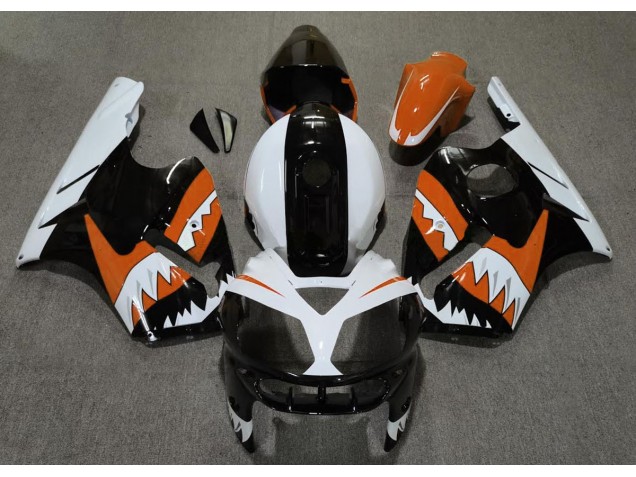 2002-2005 Tiburón Naranja ZX12R Carenado